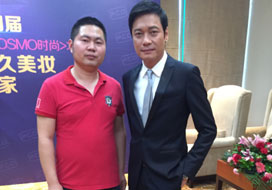 广州安信与明星合影