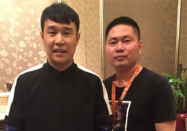 广州安信与明星合影